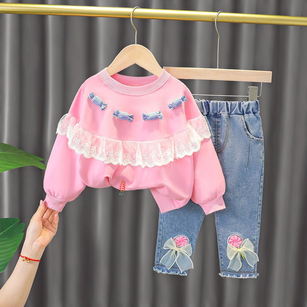 Baby Girls Clothes Romper Autumn New Style 1-4 Years Old High Quality Flower Cotton Clothing For Child Children Kids Costum