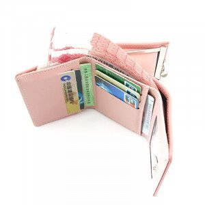 New Sweet Pu Leather Short Design Purse For Women