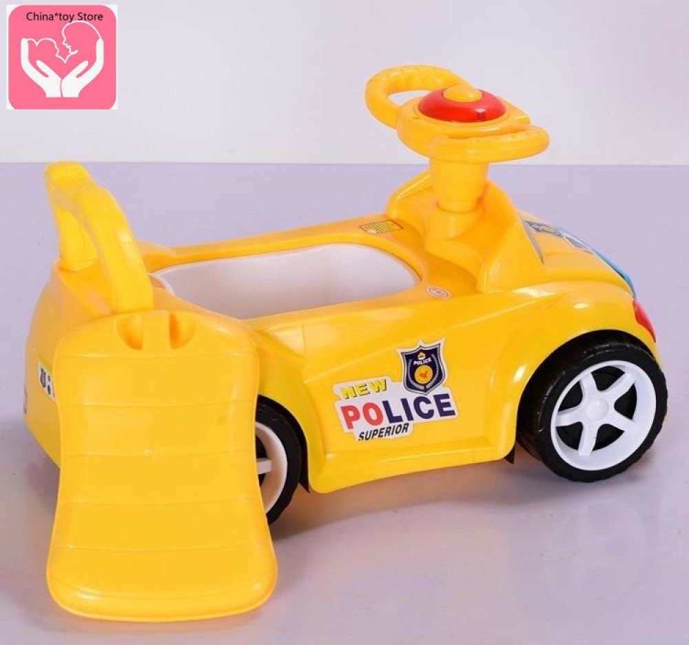 Kids Potty Police Car With Light And Music